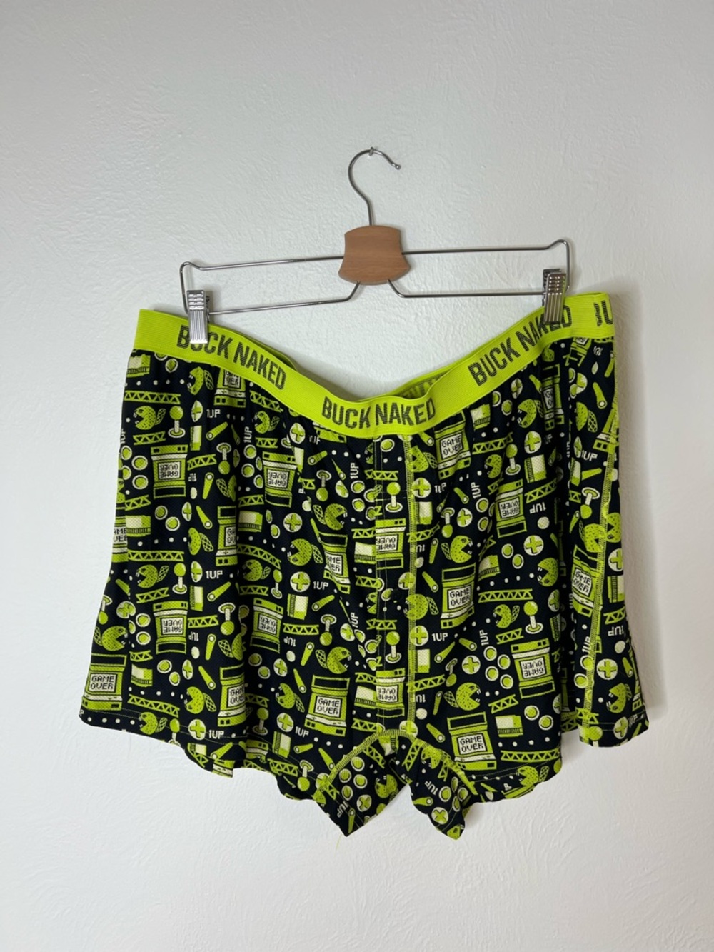 Bundle 2 Duluth Trading Co Buck Naked Holiday  Print 4XL and Gamer Print 4XL